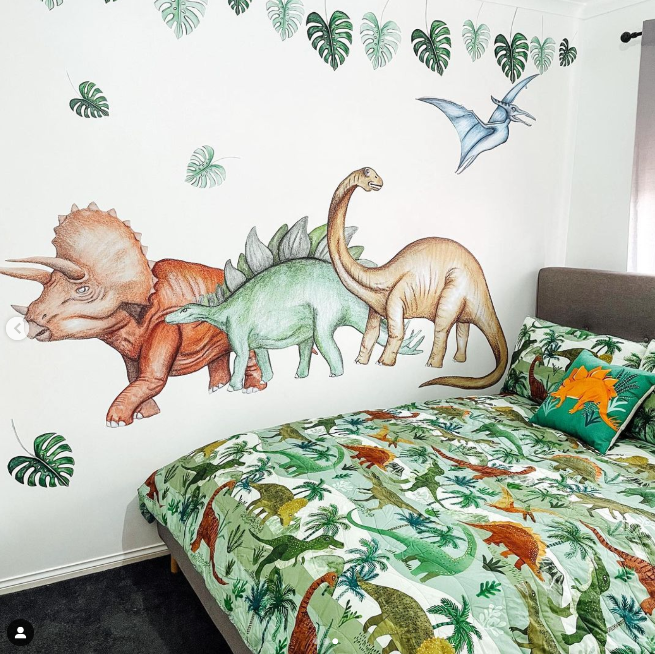 Jungle Leaves Wall Decals 